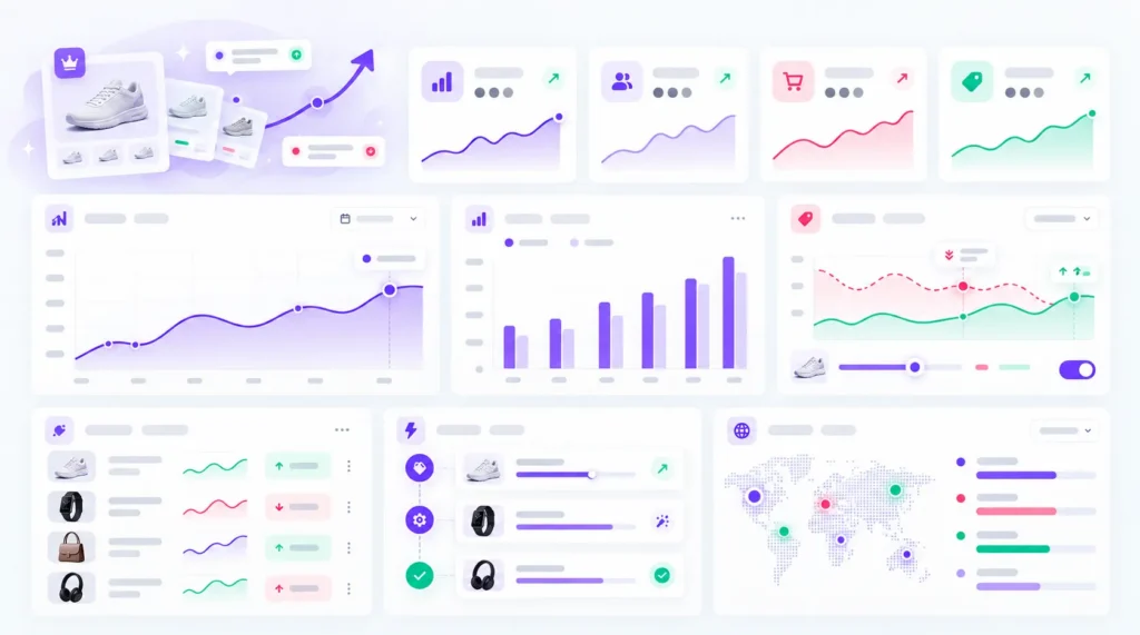 services-02 pastel saas analytics dashboard mockup